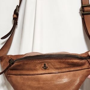 Brown Leather Mini Bag